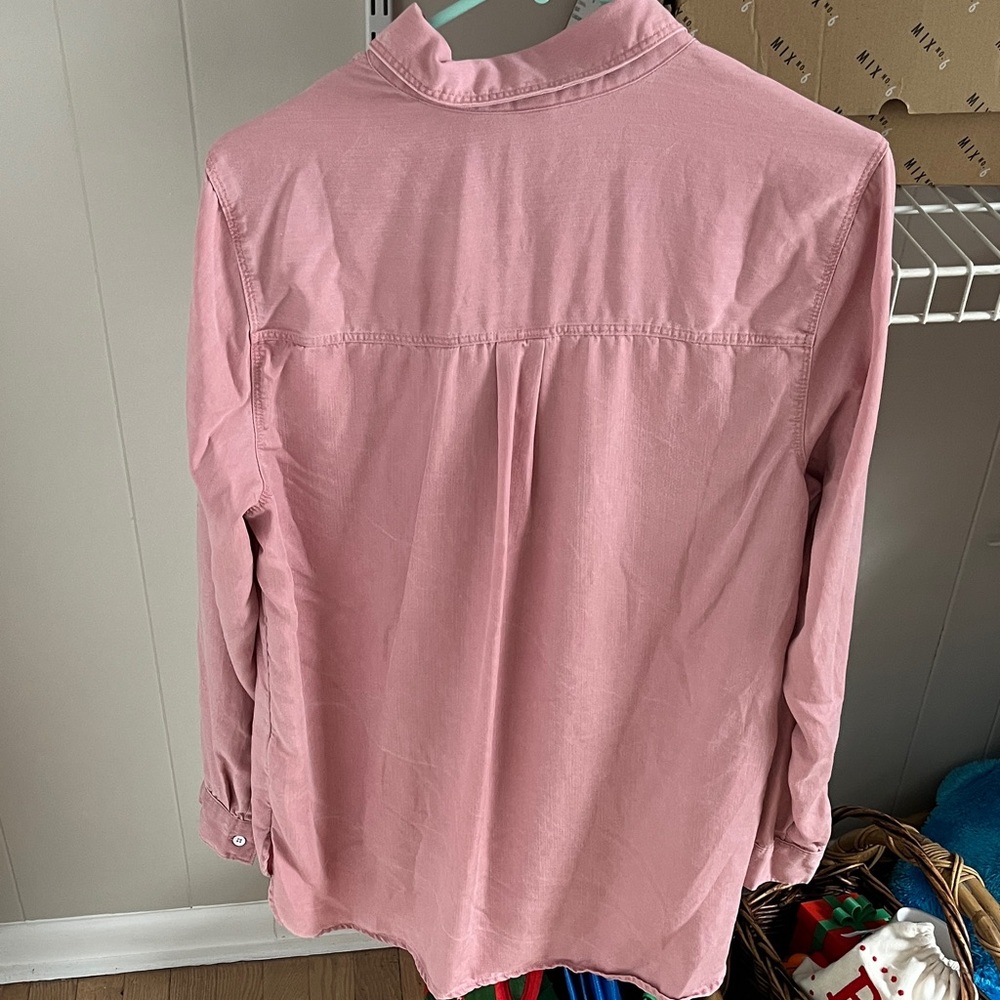 Pink Button-Up Shirt - Picture 2 of 3